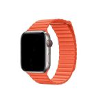 applewatch leather loop oranjeva