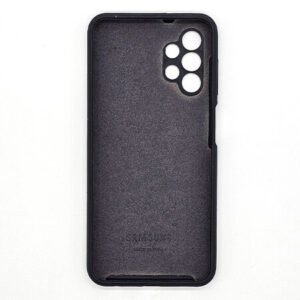 Силиконов гръб Samsung с лого за Samsung Galaxy A33 - Черен - Image 2