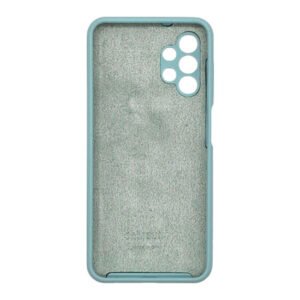 Силиконов гръб Samsung с лого за Samsung Galaxy A13 - Мента - Image 2