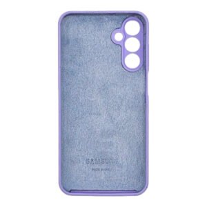 Силиконов гръб Samsung с лого за Samsung Galaxy A34 - Лилав - Image 2