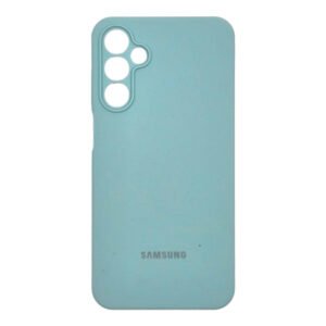 Силиконов гръб Samsung с лого за Samsung Galaxy A36 - Мента