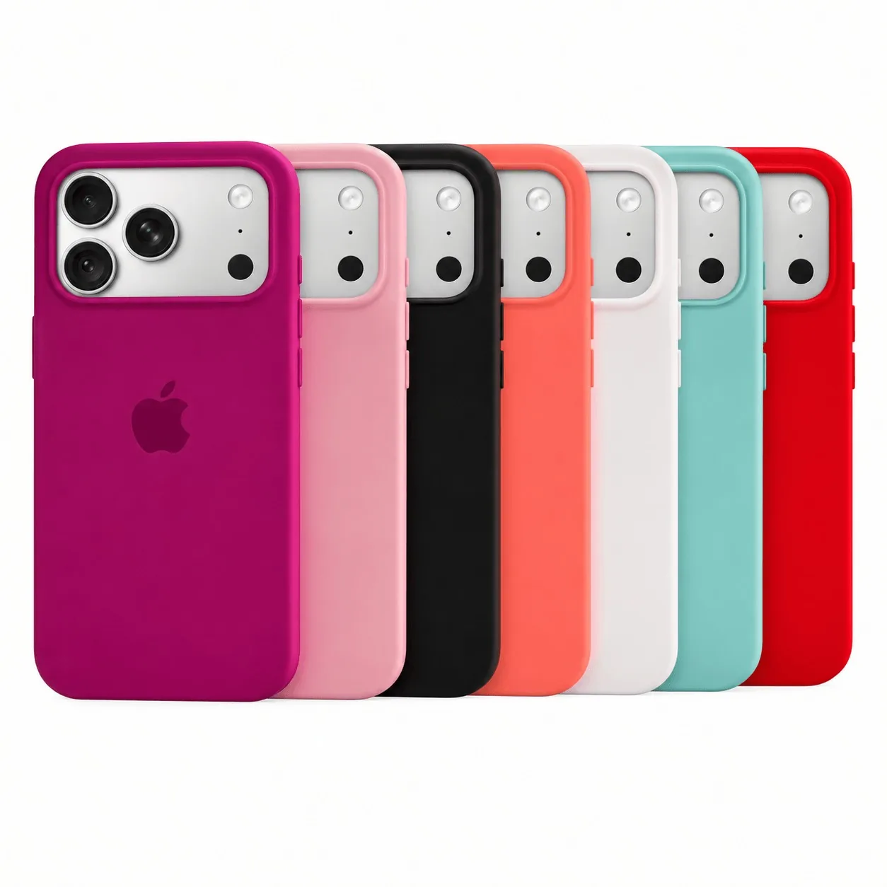 Силиконов гръб Apple с лого за iPhone Pro